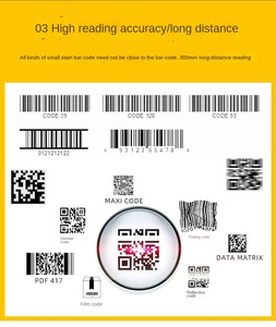 Mindeo MD7939 Ultra-Small USB Interface QR <strong>Code</strong> Scanner Gun Lightweight Handheld Barcode Scanner with <strong>Excellent</strong> Scanning Reading - Product Image 4
