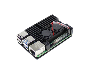 Neues Original Raspberry Pi 4B 1GB 2GB 4GB 8GB auf Lager Raspberry Pi 4 Modell B Aluminium legierung Dual Fan Case Kits Entwicklungs platine - Product Image 5