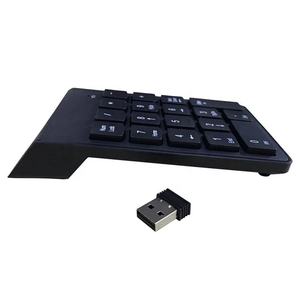 Mini 2.4GHz <strong>Wireless</strong> <strong>Numeric</strong> <strong>Keypad</strong> Numpad 18 Keys Digital Keyboard for Accounting Teller Laptop Notebook Tablets - Product Image 2