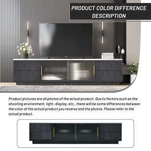 Tủ <span class=keywords><strong>TV</strong></span> hiện đại với 4 ngăn kéo lưu trữ lớn 4-ngăn kéo phương tiện truyền thông giao diện điều khiển Bảng trung tâm giải trí cho nhà sử dụng phòng ngủ sinh hoạt - Product Image 4