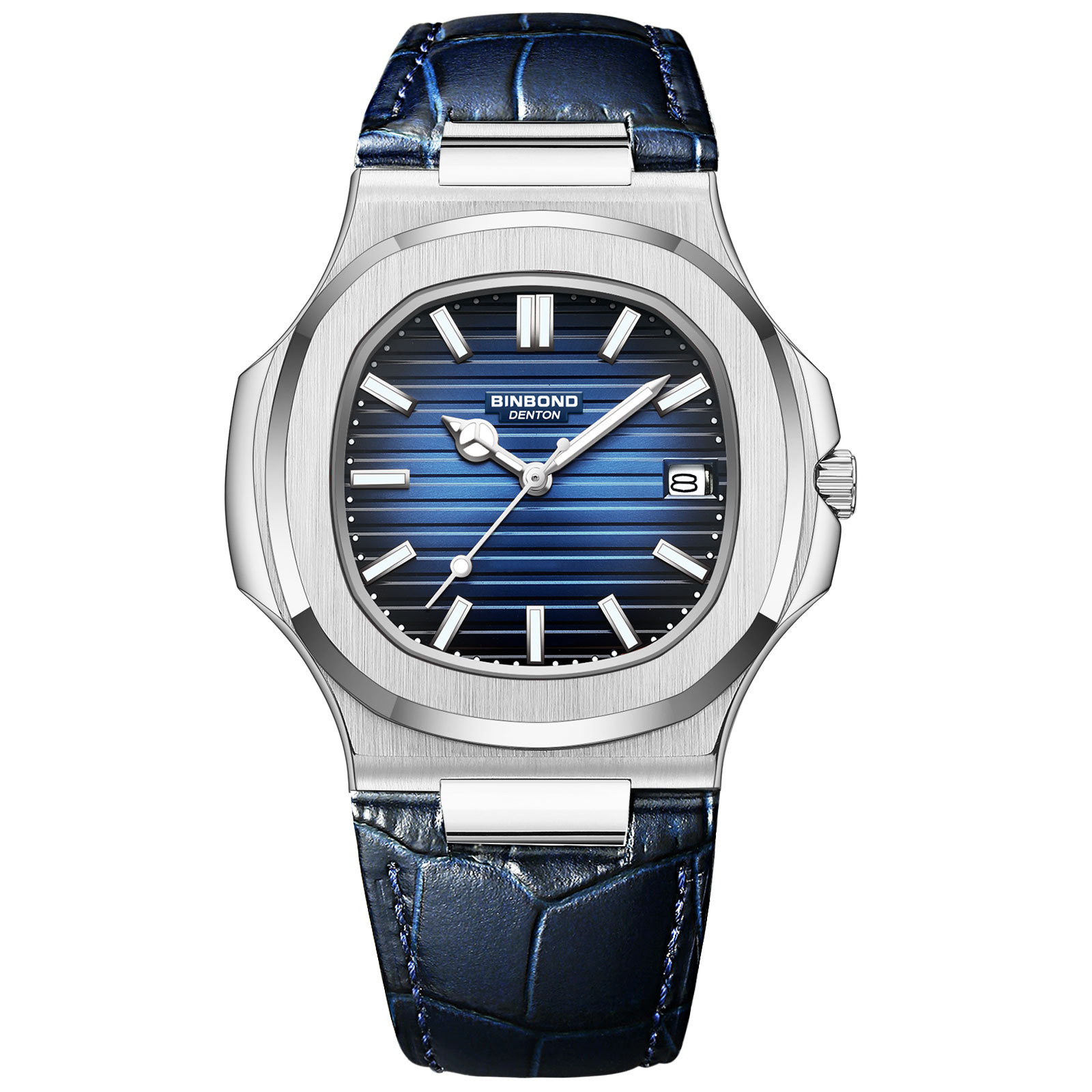 Blue-skinned stainless steel basket