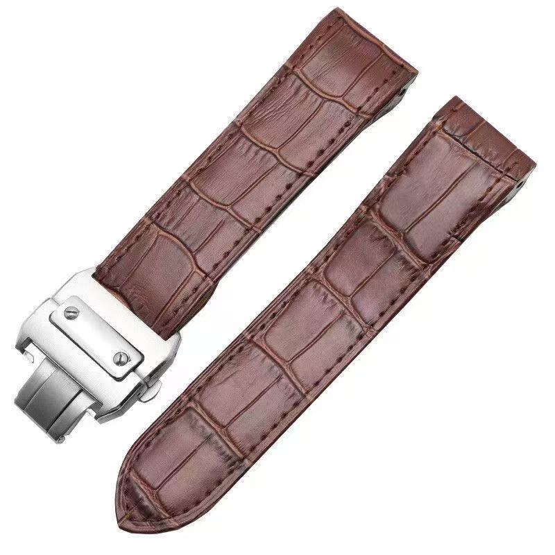 Boucle marron + argent