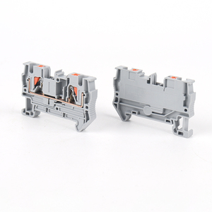 KPT 4 <strong>Terminal</strong> <strong>Block</strong> <strong>Spring</strong> <strong>Spring</strong>-cage <strong>Connection</strong> Nylon PA66 Din Rail <strong>Terminal</strong> <strong>Block</strong> Screwless <strong>Terminal</strong> <strong>Block</strong> - Product Image 1