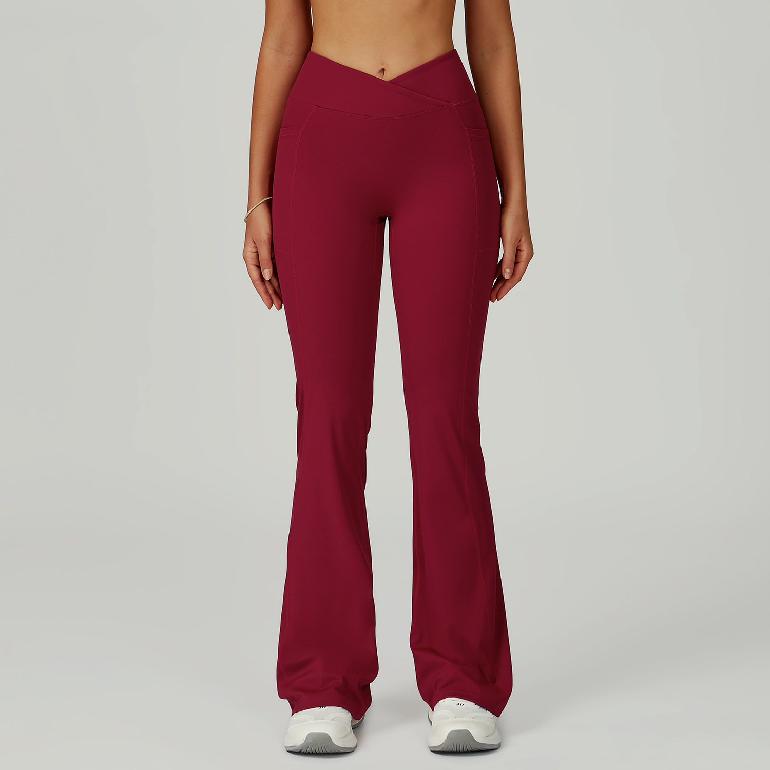 Cherry Red bell-bottoms