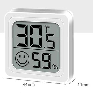 Medidor de temperatura y humedad Mini medidor de detección de temperatura electrónico Digital de humedad portátil para dormitorio - Product Image 4