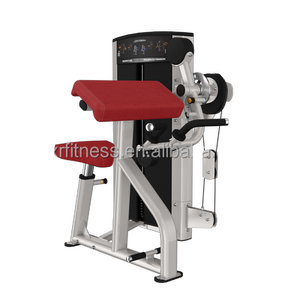 Ayarlanabilir çelik spor ekipmanları AX serisi Biceps & Triceps makinesi için omuz ve silah eğitim Pin yük seçim makineleri - Product Image 1