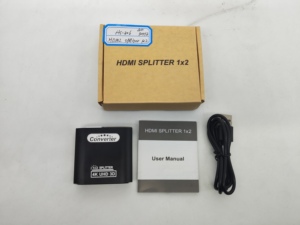 4k x 2K HDMI Splitter 1x2 HDMI Splitter Multi pantallas monitores HDMI Video Splitter Multi pantallas para ordenador portátil proyector PC - Product Image 6