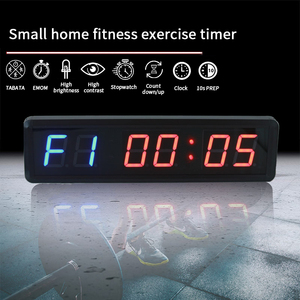 1.8 pollici per interni 6 cifre blu rosso Display LED palestra intervalli di allenamento per il Fitness Timer con telecomando - Product Image 4