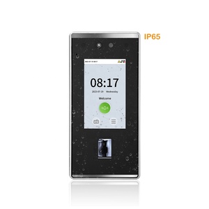 IP65 wasserdichte fingerabdruck-Gesichtserkennung biometrisches Zeitbedienungs- und Zugriffskontrollesystem WLAN TCP/IP und USB-Anschluss - Product Image 1