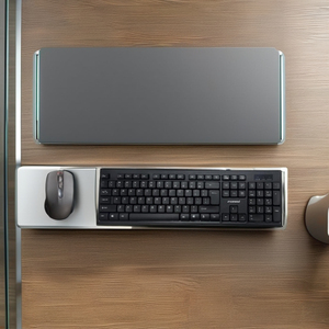 Bezel-Less RGB Backlit Wired USB Integrated Desktop <strong>Keyboard</strong> for Laptop Stock <strong>Computer</strong> with External USB Port - Product Image 3