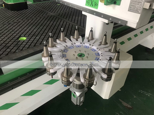 CNC nesting machine center GM6-1224ATC with automatic <strong>loading</strong> and <strong>unloading</strong> - Product Image 6