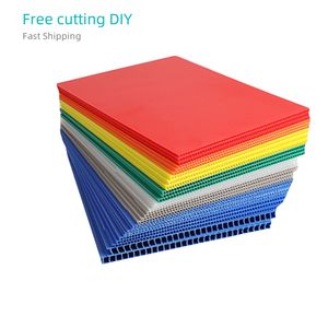 بولي بروبلين مقاوم للأشعة تحت البنفسجية للورقة الأساسية المجوفة سهلة القطع قابلة لالطباعة من أجل علامات الفناء والمعارض التجارية - Product Image 3