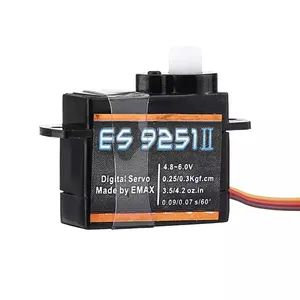 Oficial EMAX ES9251 II 4g Plástico Digital Micro <span class=keywords><strong>Servo</strong></span> ES9051 4.3g <span class=keywords><strong>Servo</strong></span> Digital para RC Model Remote Car <span class=keywords><strong>DIY</strong></span> Acessórios - Product Image 4
