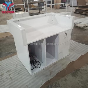 现代流行零售店木制定制收银台柜台设计 - Product Image 6
