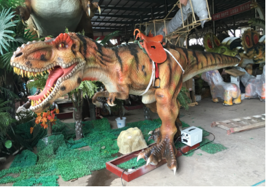 Monter à dos d'un dinosaure