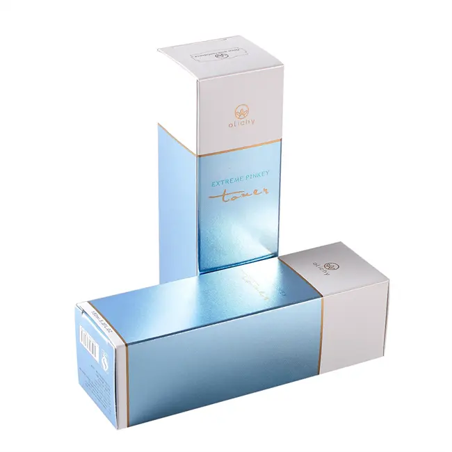 Kotak Kertas Botol Parfum Kemasan Kosmetik Penyimpanan Mewah dengan Set Kotak Minyak Esensial Kustom Hadiah untuk Minyak Esensial