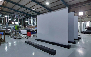 Pantalla de proyector Wupro/OEM de 92 pulgadas, PVC blando, cristal gris, CLR, ALR, 3D, 4K - Product Image 5