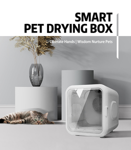 Yeni akıllı Pet saç kurutma makinesi için kedi sessiz otomatik köpek kurutma kutusu akıllı sıcaklık kontrolü için 360 derece kedi kurutma kutusu kedi yavru - Product Image 6