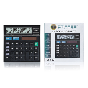 Werkseitiger Original rechner CTIFREE Profession eller 12-stelliger Office-Steuer rechner mit großem Schlüssel und doppelter Leistung - Product Image 5