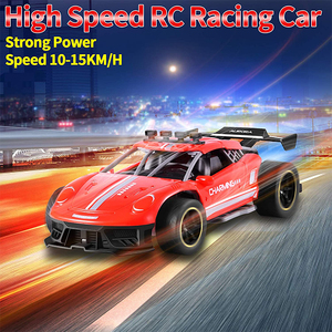 2.4Ghz 1 16 Scale รีโมทคอนโทรลรถ4wd ความเร็วสูง Drift Rc Cars Toy พร้อม Cool LED Spray Light - Product Image 3