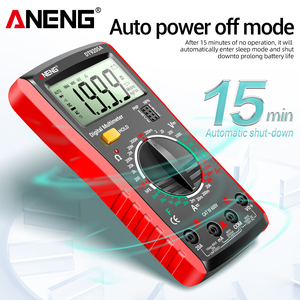 ANENG DT9205A 1999 Counts Digitale Multimeter HD Auto AC/DC Spannings- & Stroomtester Ohm Capaciteit Spanningsmeter Detector Gereedschap - Product Image 3