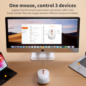Mouse ergonomico AI Wireless ricaricabile Mouse magico con pulsanti programmabili personalizzati Computer portatile Ai Smart Mouse - Product Image 5