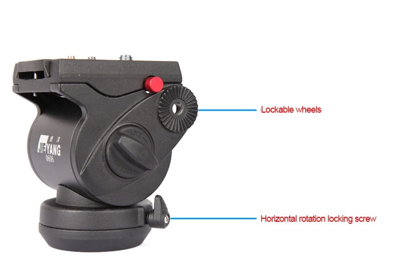 JIEYANG tripod JY0606 1.8 m Aluminum Professional Tripod for camera stand / DSLR video tripods / Fluid Head Damping