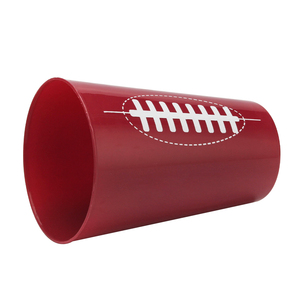Kahve meyve suyu fincanı özel tasarım futbol öğesi yeniden plastik klasik bardak müşteri logosu - Product Image 3
