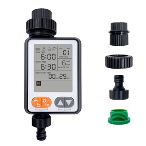 Display LCD automatico timer acqua interruttore interruttore a spruzzo cortile serra casa giardino irrigazione timer temporizzazione irrigazione - Product Image 1
