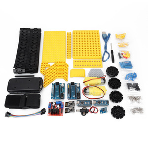 Kompatibel mit Arduino Smart Car Kit Bausteinen Track Geste STEM grafische Programmierung Arduino Auto - Product Image 2