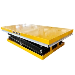 Elevador de tijera hidráulico fijo de buen diseño, elevador de carga eléctrico, plataforma de carga y descarga, elevador de mesa pequeño - Product Image 5