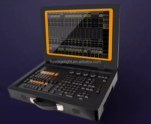 แผงควบคุมสำหรับการแสดงไฟเวที Dmx512แบบพกพาจอสัมผัส19นิ้วแผงควบคุมสำหรับงานใหญ่ทำจากแล็ปท็อป - Product Image 6