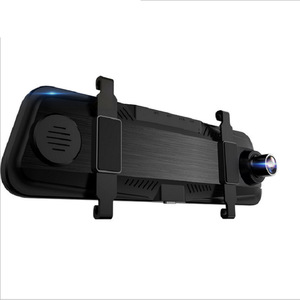 高解像度10インチ1080Pデュアルレンズカーブラックボックスフルスクリーンタッチナイトビジョン運転レコーダータッチコントロールダッシュカム - Product Image 5