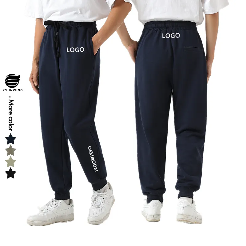 Xsunwing bán buôn trống phòng tập thể dục Sweatpants Chất lượng cao giản dị đàn hồi thể thao quần với túi Jogger Sweatpants cho nam giới mby78100