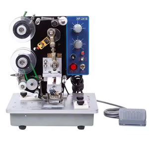 Halbautomat ische Datums maschine Heiß präge folien codierer Verfalls charge Druck datum Maschine Codier maschine - Product Image 1
