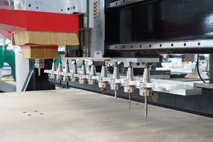 Cabinet Maker Machine Door Cutter Table Equipment Modular <strong>Multi</strong> Point <strong>Cnc</strong> Assembly Making Equipments <strong>Router</strong> Kitchen Mobile Pvc