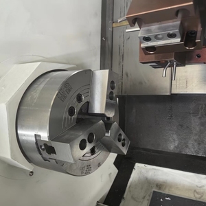 Metal Customized HTC4050 Servo Motor <strong>Linear</strong> <strong>Guide</strong> Inclined Bed <strong>Cnc</strong> Lathe Turning Center - Product Image 4