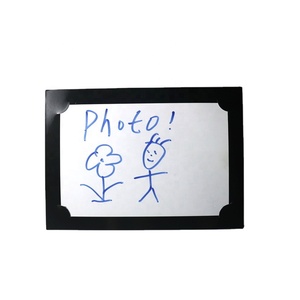 批发定制立式黑色纸板相框4x6和5x7尺寸牛皮纸相框 - Product Image 1