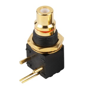 Placa giratoria con asiento RCA chapado en oro, decodificador DAC, entrada/salida coaxial digital, PCB, toma de placa de soldadura de 90 grados - Product Image 5