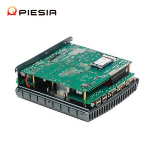 Piesia I7-10710U güvenlik duvarı Mini PC 2 Lan X86 I226V-C ağ güvenliği için EDP 6 * RS232 yönlendirici endüstriyel bilgisayar kasası - Product Image 6
