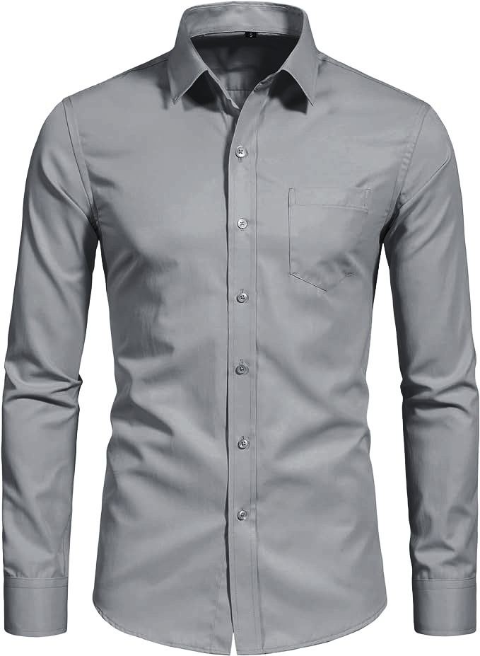 Grigio (colore naturale con tasche)