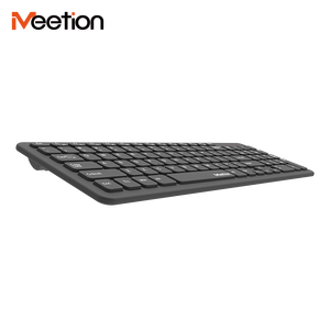 Para Meetion teclado con cable USB portátil de alta calidad teclado de ordenador de oficina de negocios 3 teclas Anti-Ghosting membrana - Product Image 6