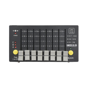 Attrezzatura per palcoscenici di controllo semplice di alta qualità, Controller Wireless Mini batteria 24CHs, Console per luci da palcoscenico con Controller DMX - Product Image 1