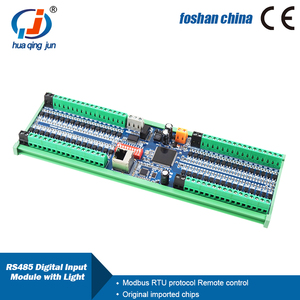 Huaqingjun 64-Channel RS485 Digital Input Module LAN Network Data Acquisition <strong>Modbus</strong> RTU Communication Board for Remote <strong>Control</strong> - Product Image 2