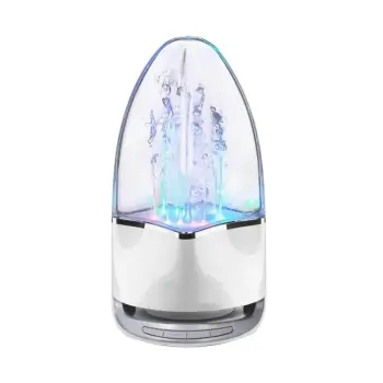 Agua original bailando inalámbrico mini altavoz super bass audio reproductor de música con luz LED mini altavoz