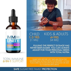 OEM Private Label Vegan Trace Mineral Drops Immune 6-in-1 Liquid Multivitamin Supplement <strong>Immunity</strong> Drops - Product Image 4