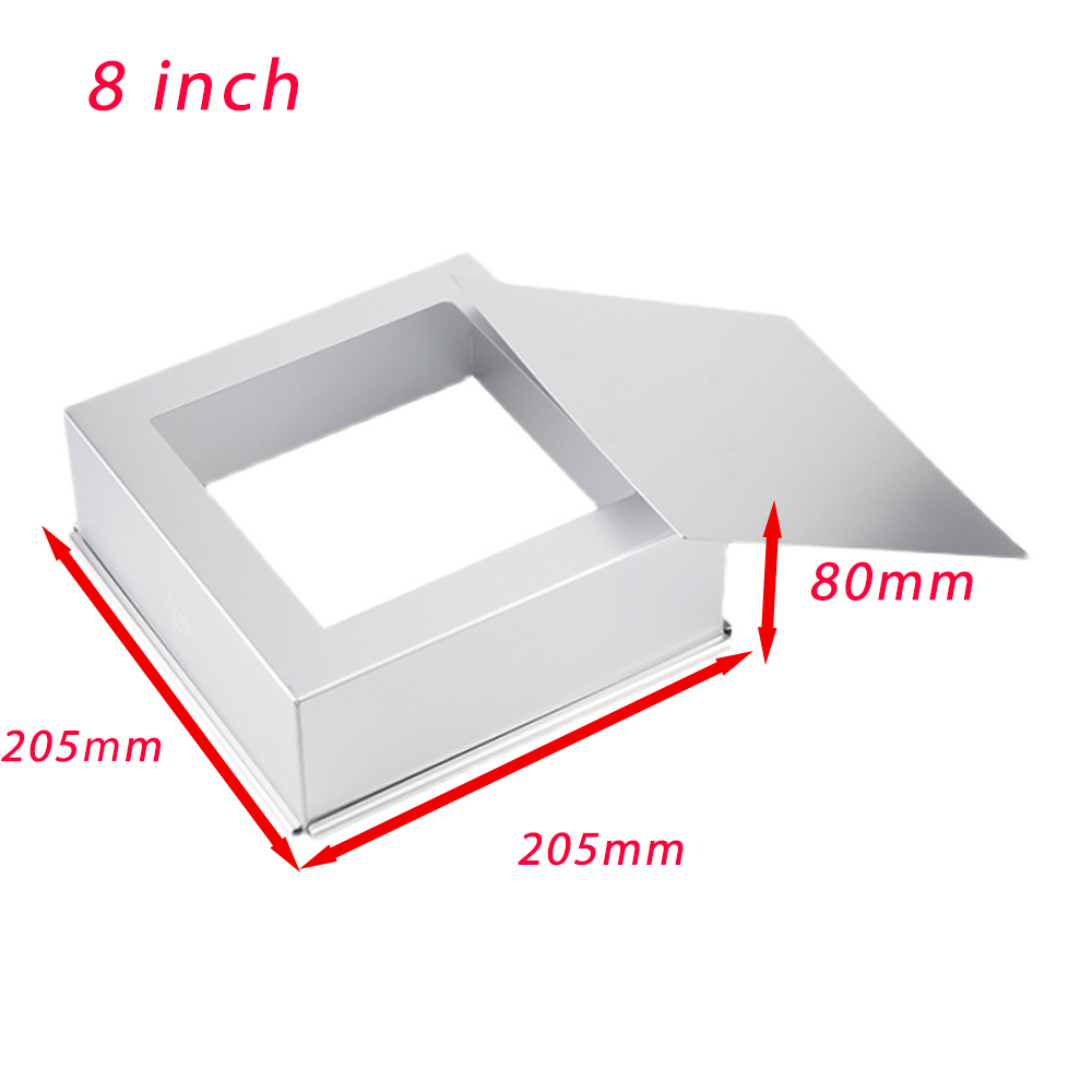 8 inch(205*205*80mm)