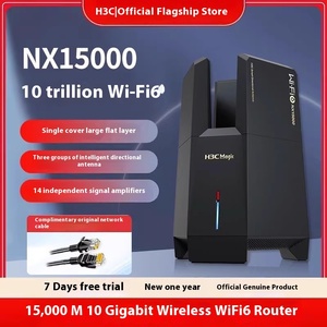 H3C/Xinhua 3 NX15000เครือข่าย2.5กรัมเครือข่ายพอร์ตคู่ความถี่ครอบคลุมเครือข่ายเต็มเครือข่ายตาข่ายสำหรับเราเตอร์ไร้สาย Wi-Fi6ความเร็วสูง - Product Image 2