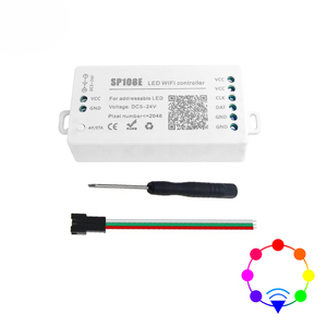Mini Dmx 512 Wifi RGBW Smart LED Controller per digitale indirizzabile RGB pixel Strip - Product Image 1