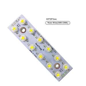 105*28mm Dc <strong>12V</strong> <strong>LED</strong> Module Lamp 12pcs <strong>LED</strong> Chips 12w 36W 3000k 6000K PCBA <strong>LED</strong> Module for Car Light - Product Image 2